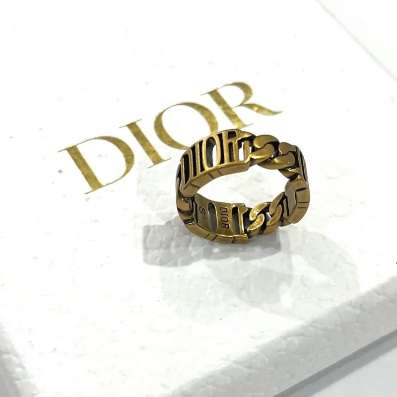 Christian Dior 】ディオールリング（11号）アンティーク加工M 指輪