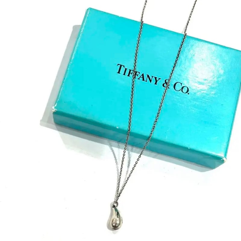 美しい曲線美。 Tiffany & Co. ティアドロップ ネックレス シルバー925