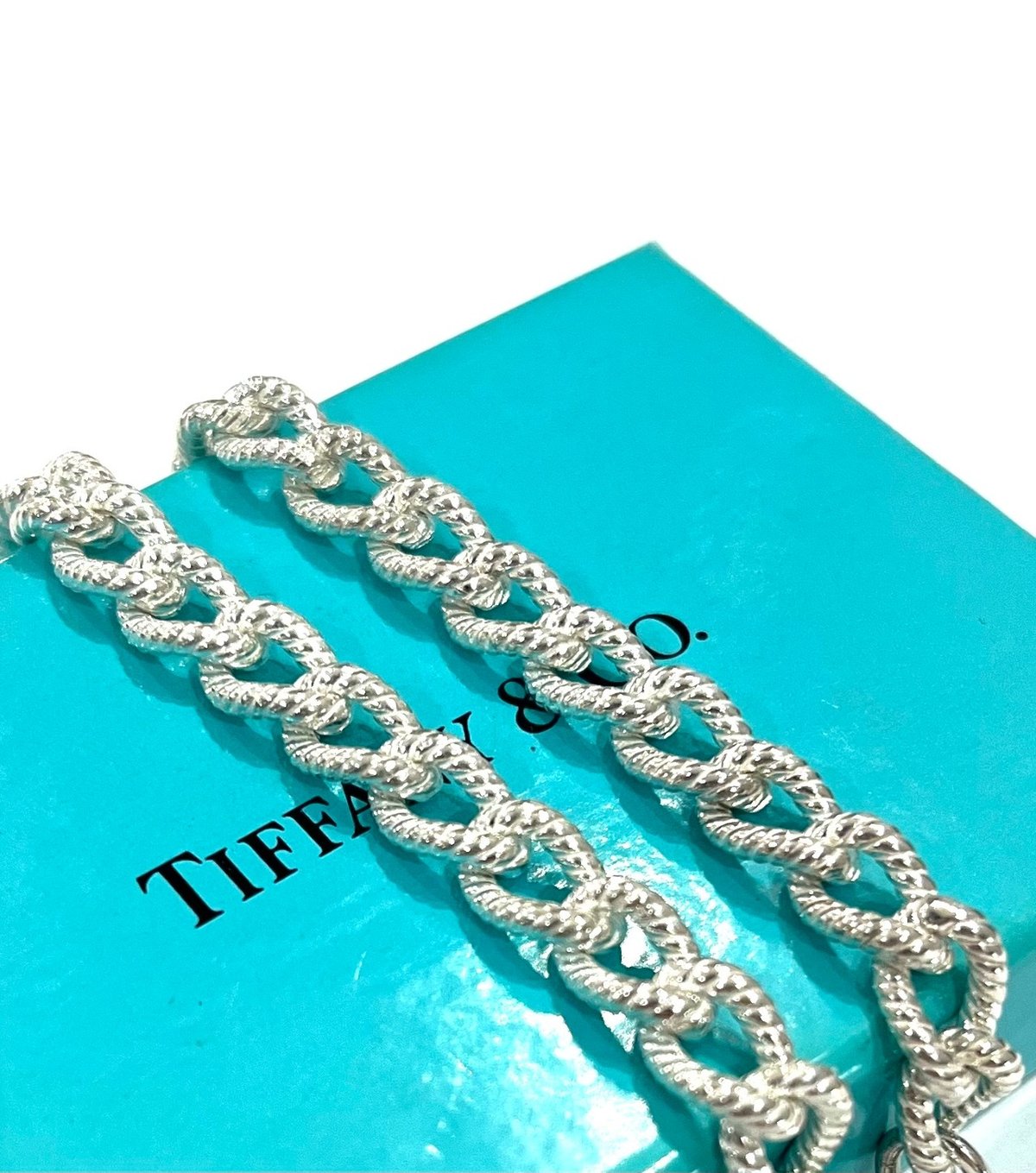 美しいデザイン。TIFFANY&CO. ヴィンテージ ロープチェーン