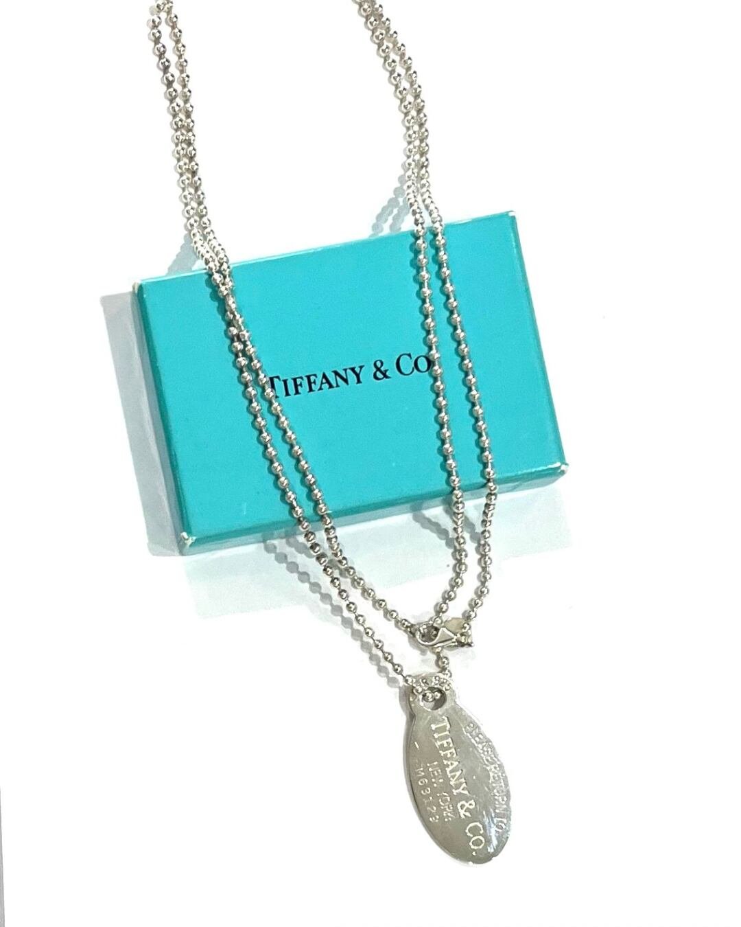 1809 Tiffany&Co.ティファニー リターントゥ オーバルタグ ネックレス