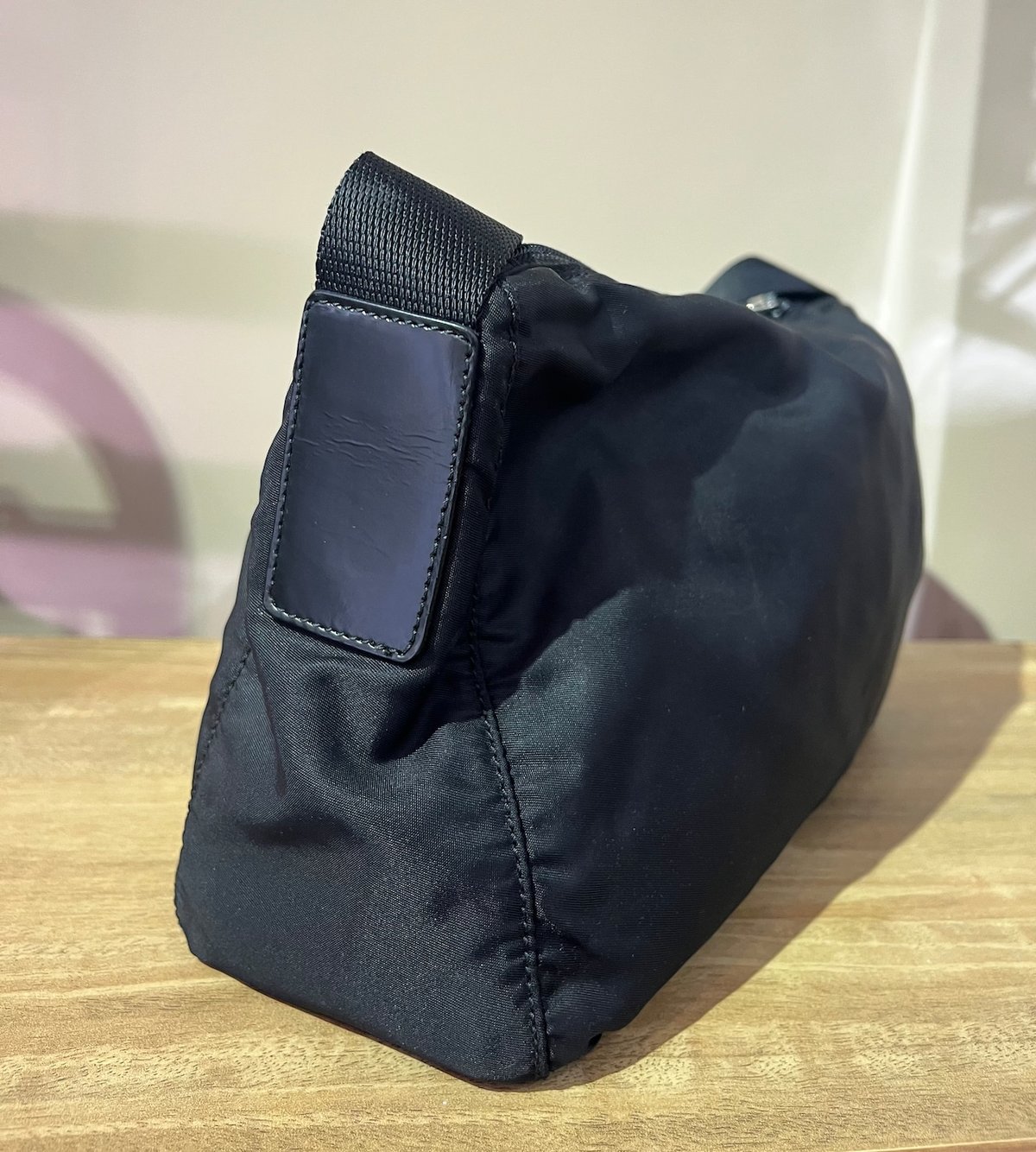 美品 PRADA ショルダーバッグ ナイロン ブラック 三角ロゴ 斜め掛け 楽天市場】【本物保証】PRADA プラダ ショルダーバッグ 三角ロゴ