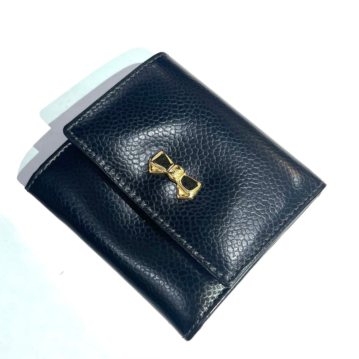 NINA RICCI ニナリッチ】1858 ヴィンテージ ミニウォレット ブラック