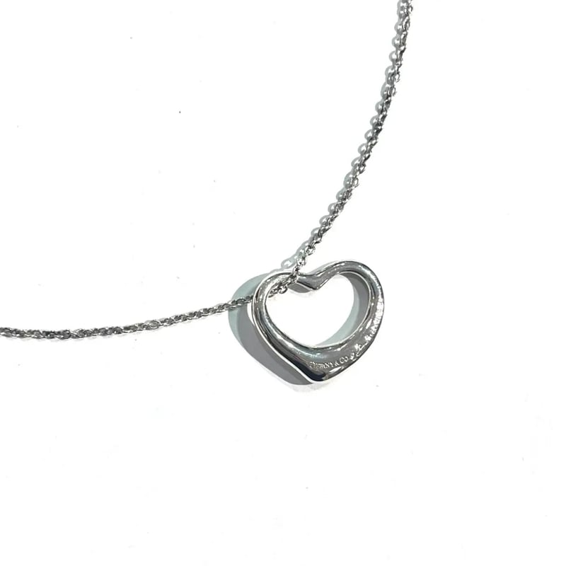 TIFFANY&CO.】T2020 エルサ・ペレッティ オープンハートネックレス