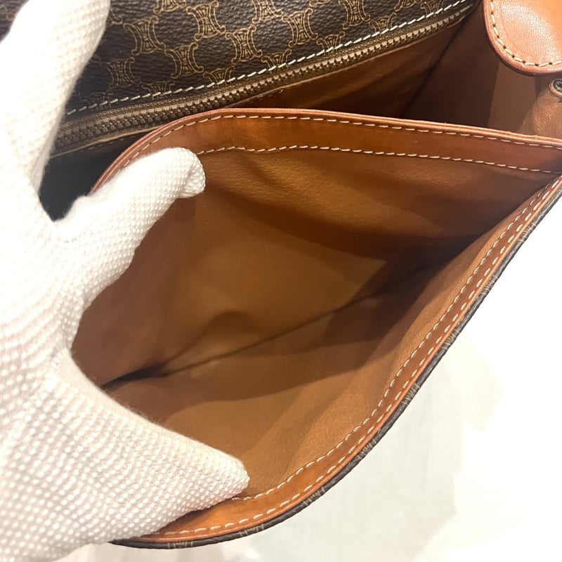 セリーヌ　オールド　マカダム柄　ショルダーバック　ヴィンテージ CELINE(セリーヌ) OLD CELIEN macadam shoulder bag マカダム柄