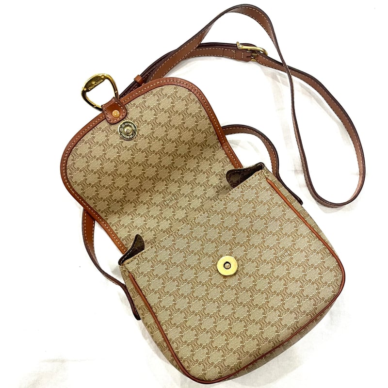 CELINE/セリーヌ】1863 マカダム柄 ショルダーバッグ ベージュ