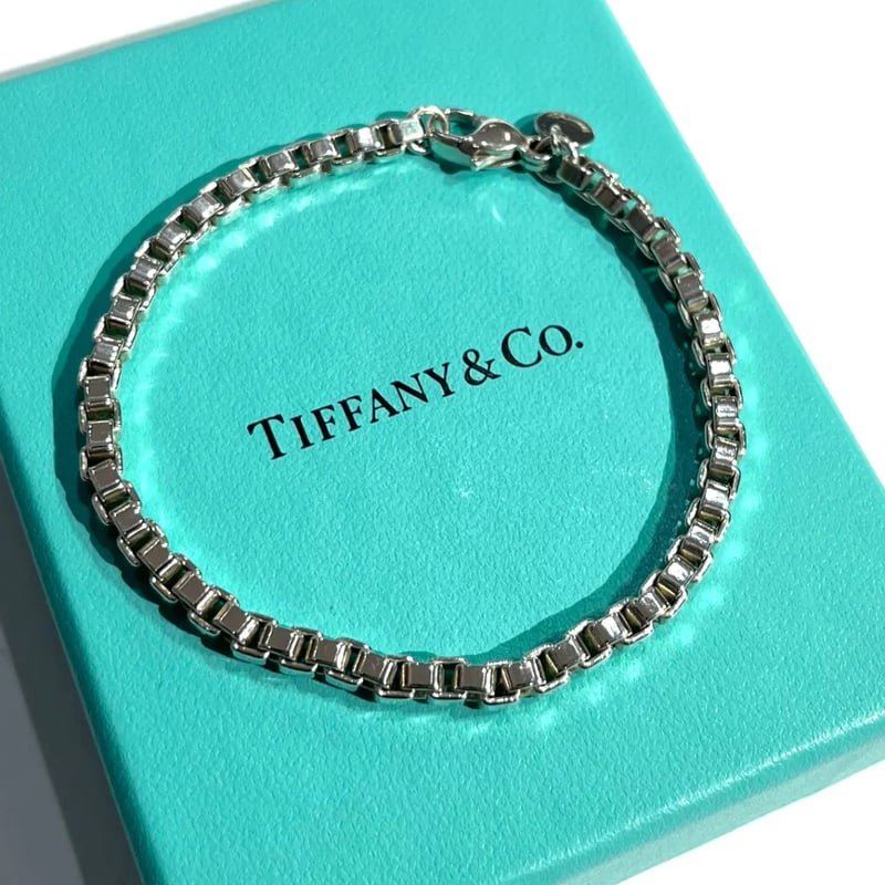 70s Tiffany & co. ブレスレット銀925スターリングシルバー製 TIFFANY&CO. 】1976ティファニー ブレスレット／スターリングシルバー