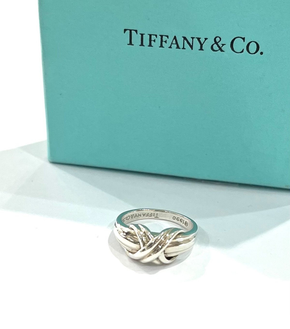 Tiffany & Co. シルバー ノットリング TIFFANY&Co ティファニー ケルティックノットリング 指輪 SV