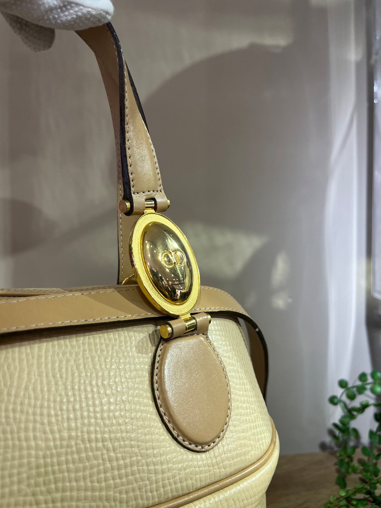 Christian Dior DIOR ヴィンテージ 2wayバッグ｜軽量カーフレザー×大