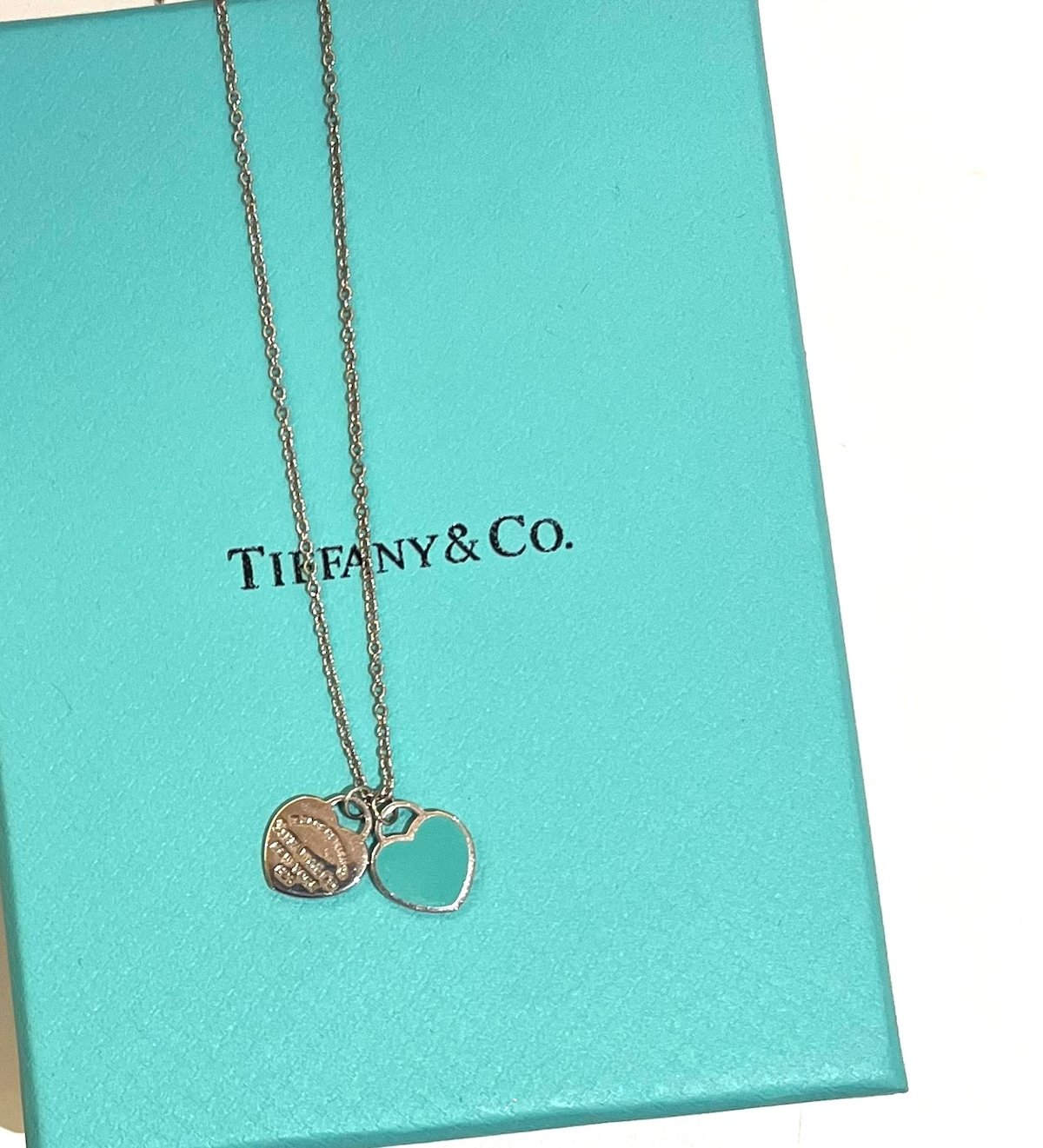 Tiffany&co リターントゥティファニー1837 ネックレス シルバー ブルー