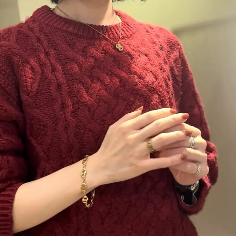 Christian Dior 】ディオールリング（11号）アンティーク加工M 指輪