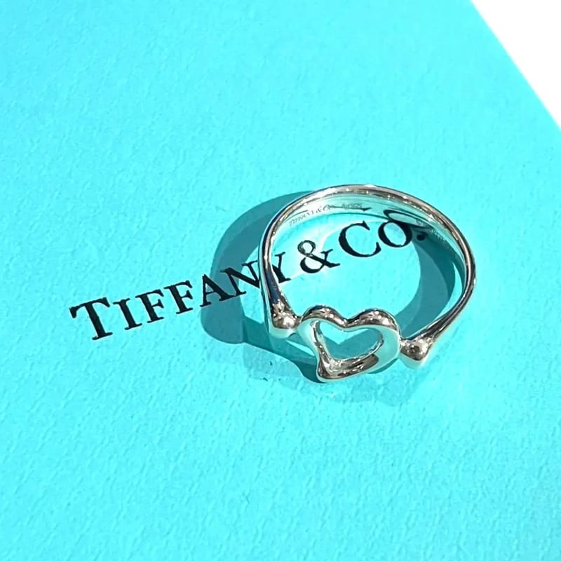 TIFFANY&CO.】1897 TIFFANY&CO エルサ・ペレッティ オープンハートリ