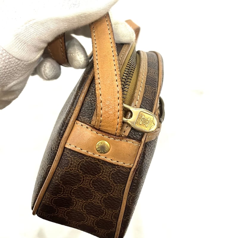 CELINE セリーヌ】1869 ヴィンテージ マカダム柄 ショルダーバッグ