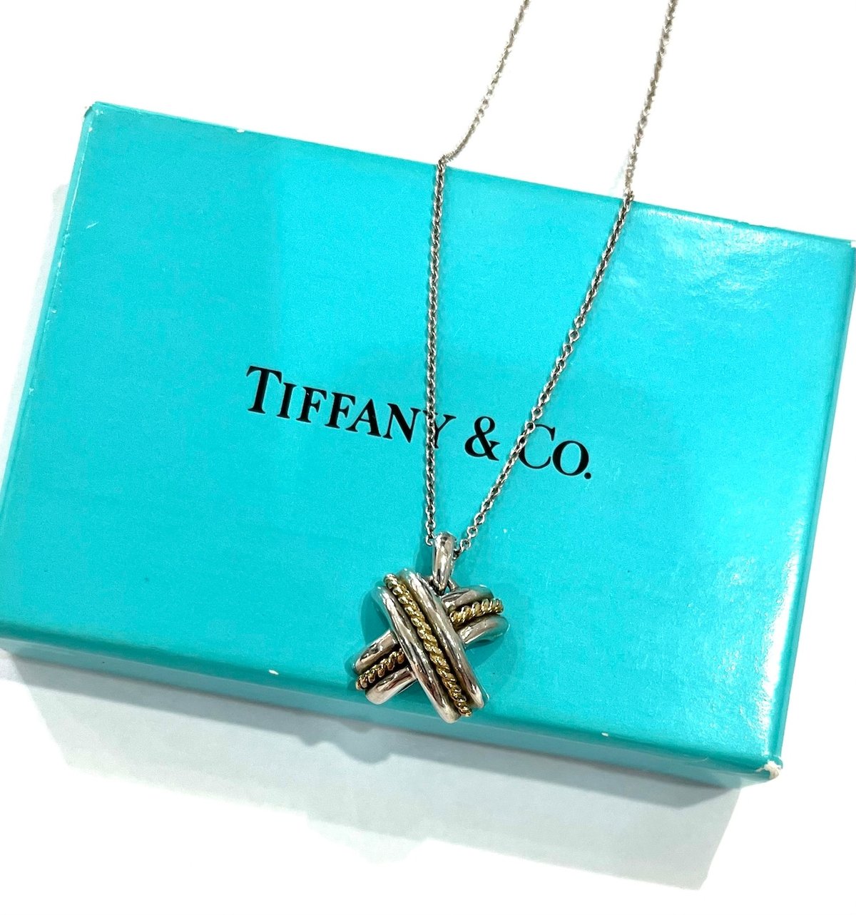 アクセサリー Tiffany & Co 925 . 美品】Tiffany ティファニー クロコニロティカスリング 925 7号