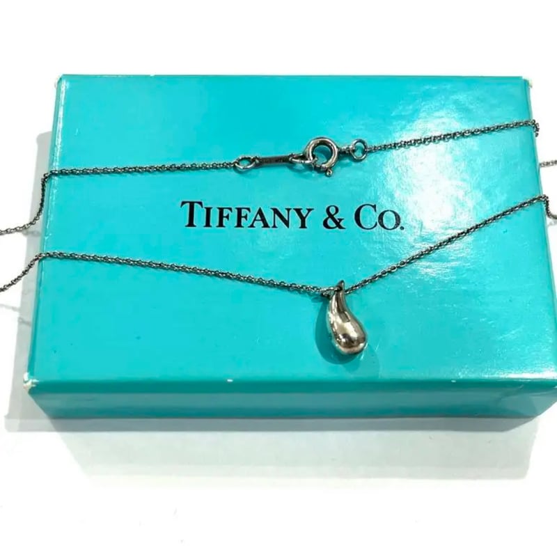 美しい曲線美。 Tiffany & Co. ティアドロップ ネックレス シルバー925
