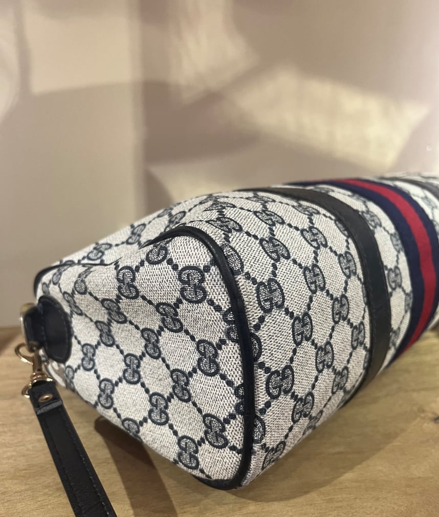 OLD GUCCI シェリーラインヴィンテージ シェリーライン 2WAYボストン