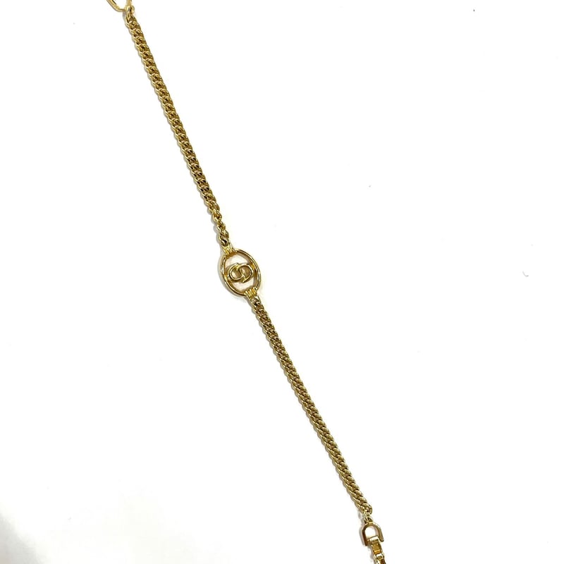 【美品】Christian Dior ブレスレット Christian Dior（クリスチャン・ディオール） ブレスレット メッキ