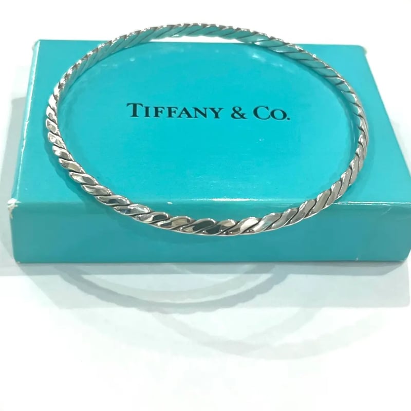 1812 【TIFFANY & Co.】 Tiffany ツイスト ブレスレットティファニー