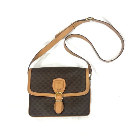 【Ava様】オールドセリーヌ　マカダム柄　ショルダーバッグ OLD CELINE オールドセリーヌ マカダム柄ショルダーバッグ PVC | corne