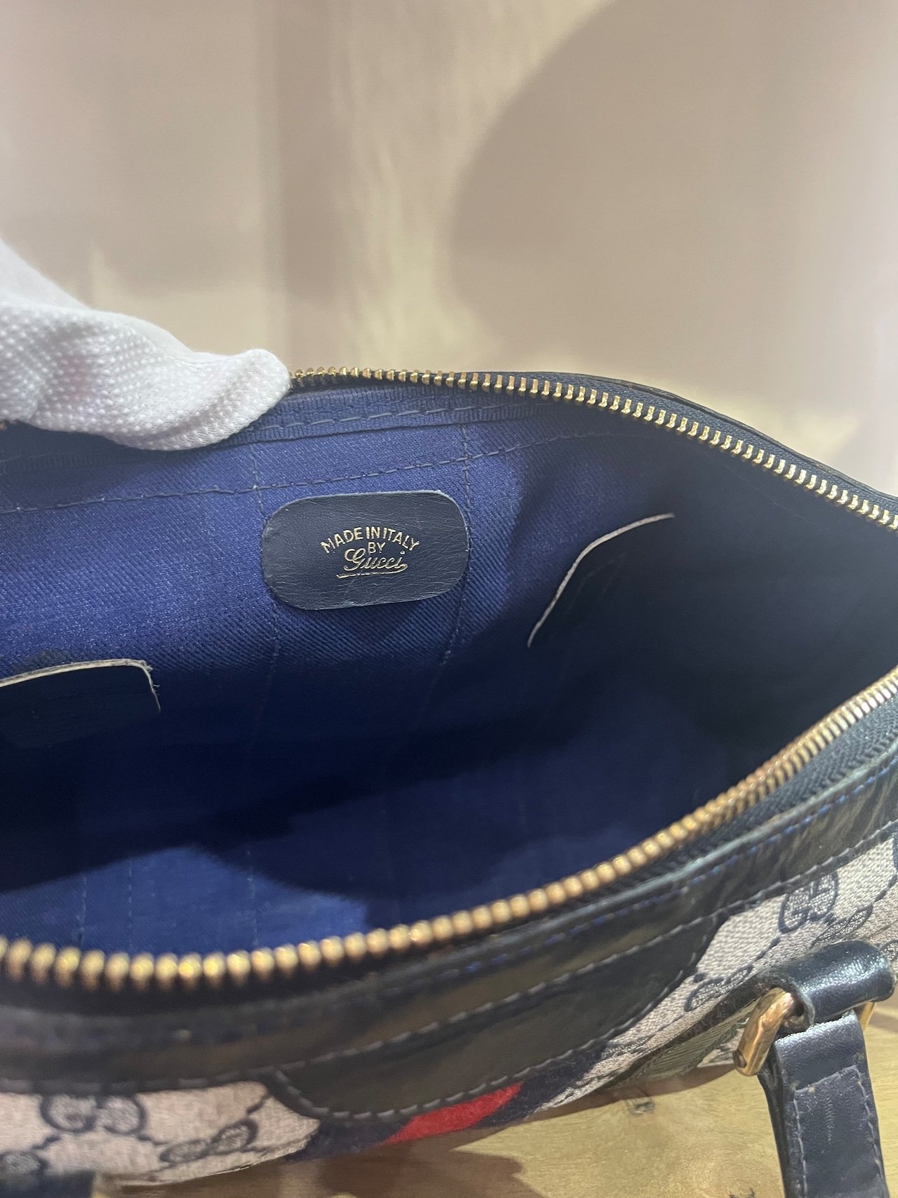 OLD GUCCI シェリーラインヴィンテージ シェリーライン 2WAYボストン