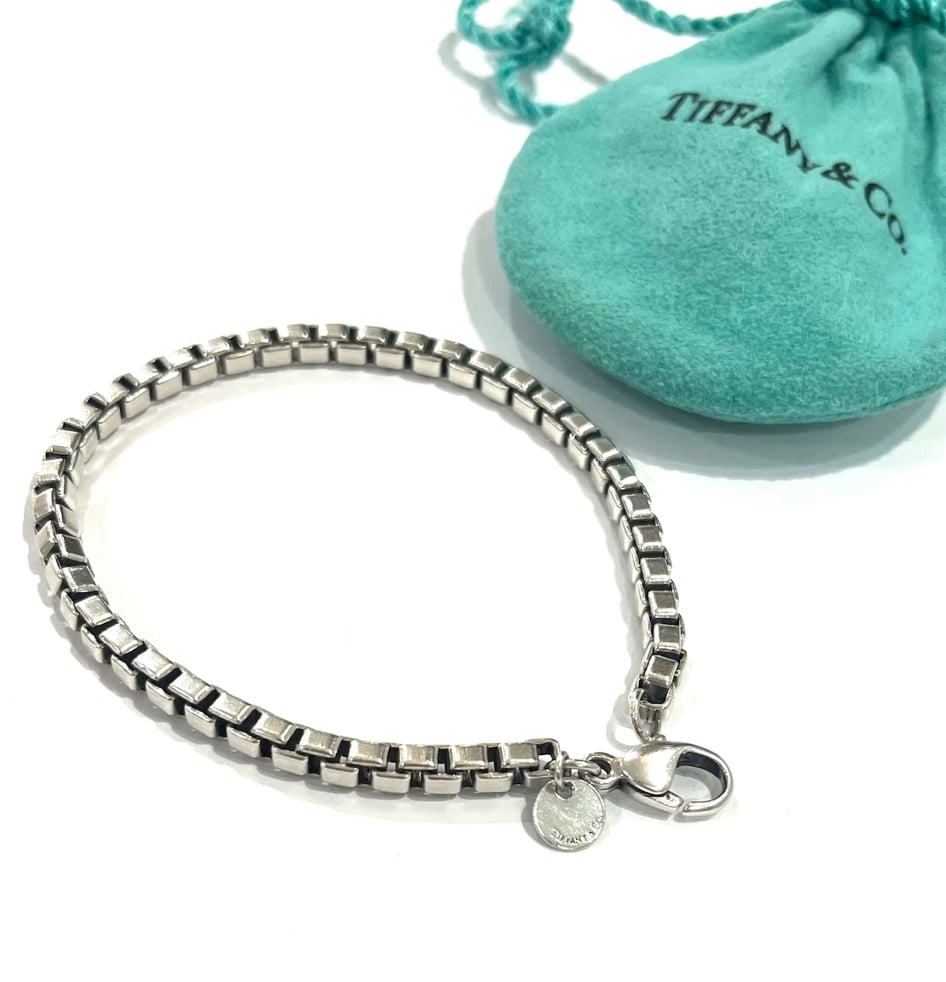 1788【TIFFANY & Co.】ヴィンテージ シルバー925 ベネチアン