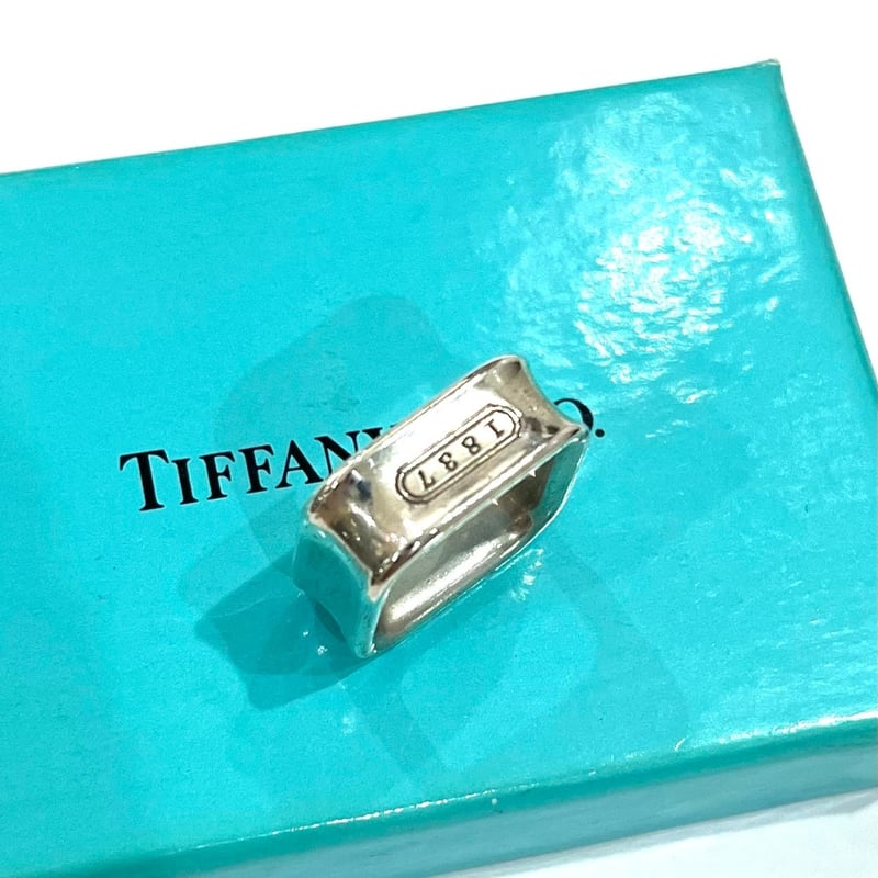 TIFFANY&CO. 1837 スクエアリング Tiffany ティファニーシルバー925