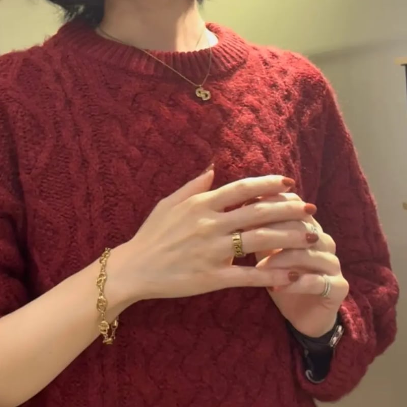 Christian Dior 】ディオールリング（11号）アンティーク加工M 指輪