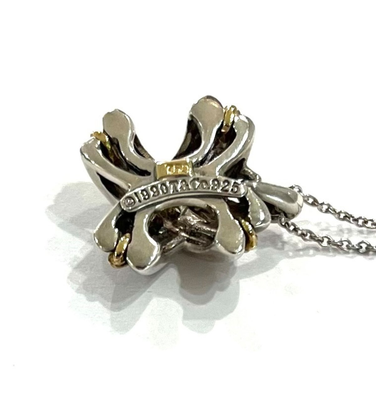 極美品 オールドティファニー シグネチャー コンビ 12号 シルバー k18 極美品 オールドティファニー シグネチャー コンビ 12号 シルバー k18