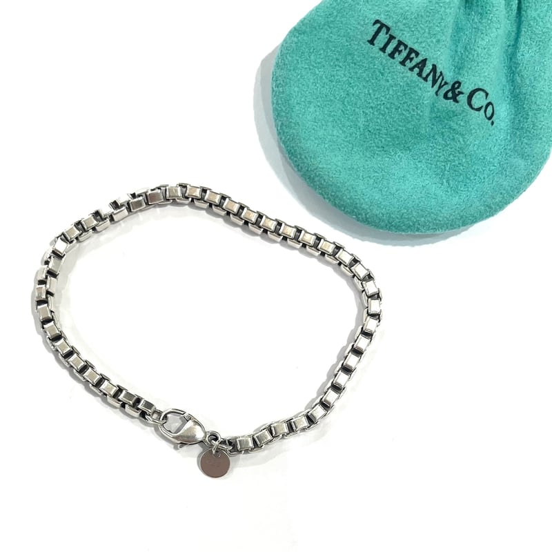 1788【TIFFANY & Co.】ヴィンテージ シルバー925 ベネチアン