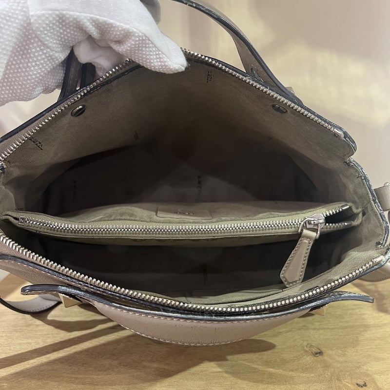 FENDI フェンディ】3way バイザウェイレザー29cmミニボストンバッグ