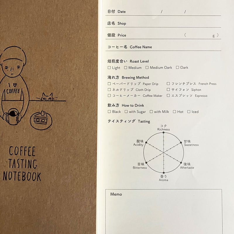 コーヒーテイスティングノート＆アアルトコーヒー特別焙煎コトゴト