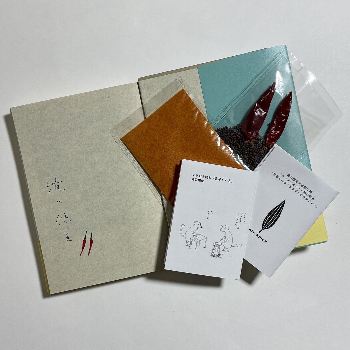 Labo India 水野仁輔 air spice 11冊セット AIR SPICE | 本格カレーのスパイスセットが毎月届く