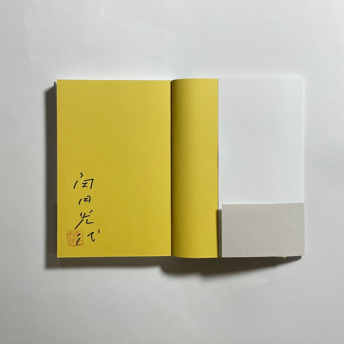 対談動画付き、為書き入りサイン本】角田光代『ちょっと角の酒屋まで