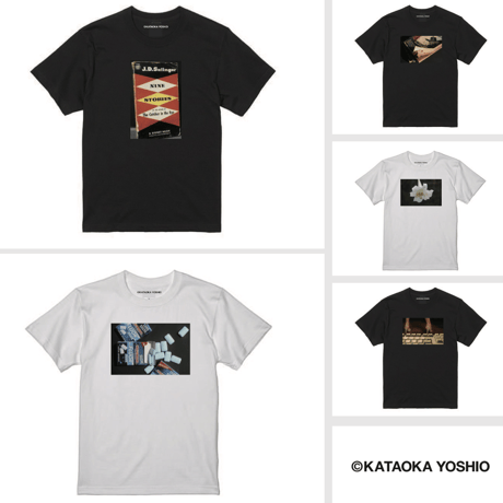 【渋谷PARCOポップアップ特別制作】片岡義男 フォトプリントTEE／各10枚限定
