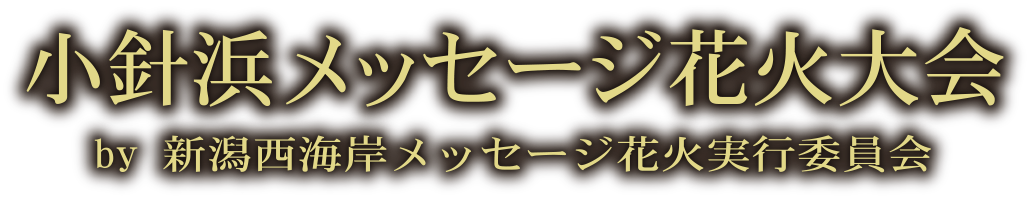 小針浜メッセージ花火大会
