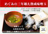 めぐみの三年越え熟成みそ玉