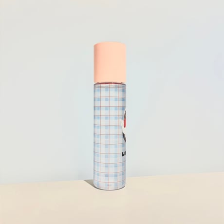 【名入れ不可】【キャップ色：PINK】LOVOTコラボデザインボトルーリボン ブルーー・オルビスユーエッセンスローション詰め替えセット