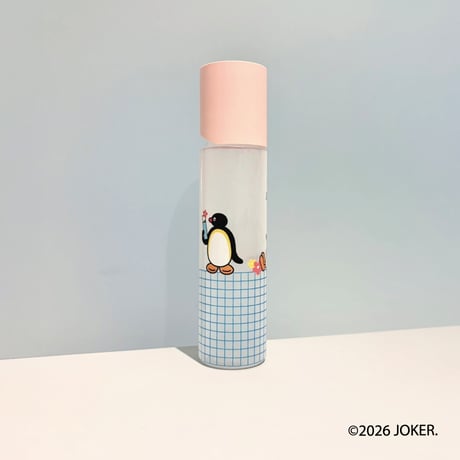 【キャップ色：PINK】PINGU™デザインオリジナルボトル 「オルビスユー PINGU™ デザイン」オルビスユーエッセンスローション詰め替えセット