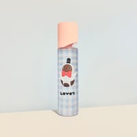 【名入れ不可】【キャップ色：PINK】LOVOTコラボデザインボトルーリボン ブルーー・オルビスユーエッセンスローション詰め替えセット