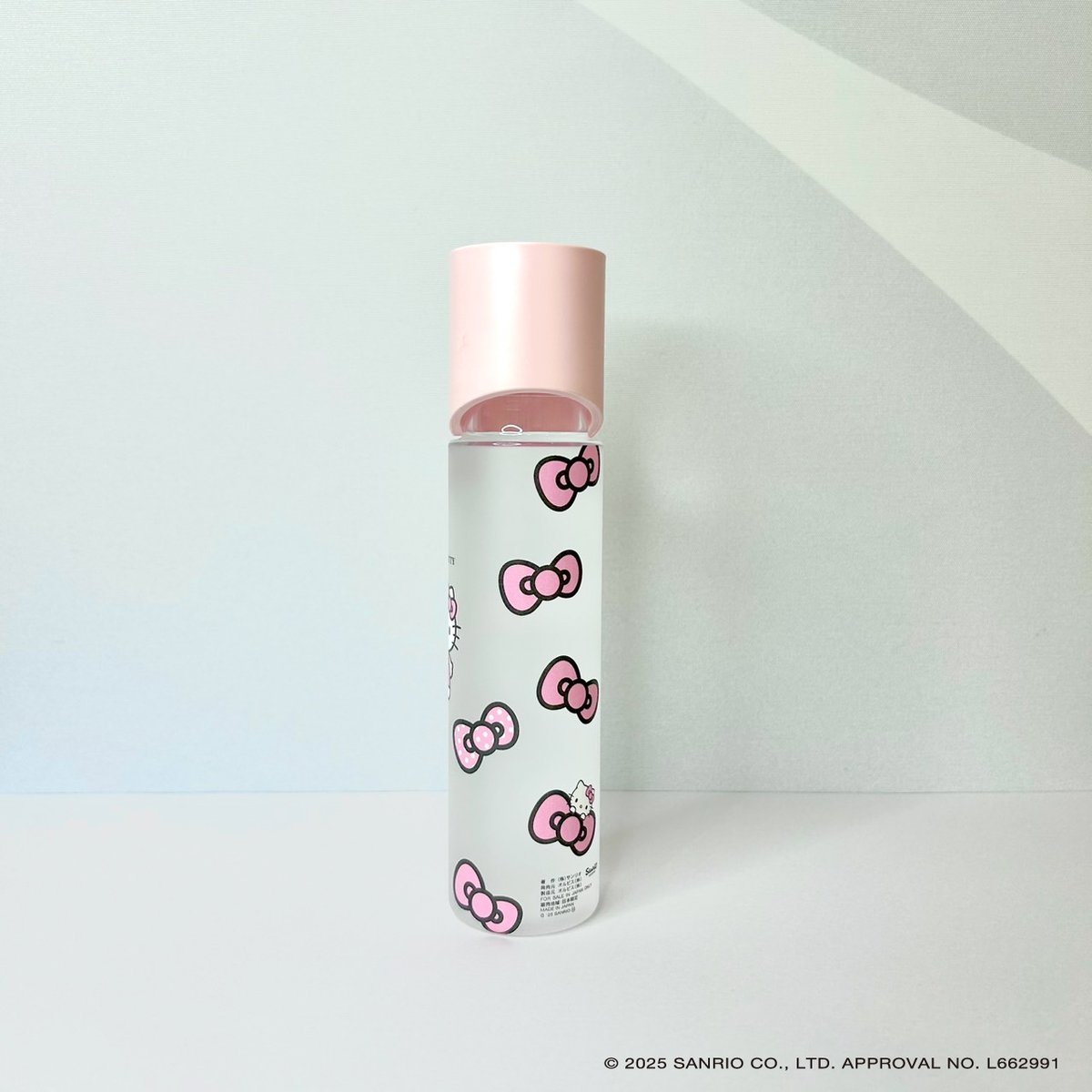 キャップ色：PINK】HELLO KITTY デザインオリジナルボトル「PINK