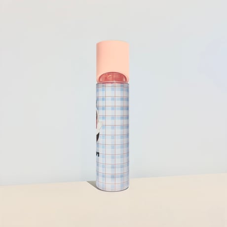 【名入れ不可】【キャップ色：PINK】LOVOTコラボデザインボトルーリボン ブルーー・オルビスユーエッセンスローション詰め替えセット
