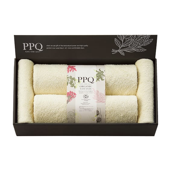 PPQ オーガニックコットン タオルセット 8,800円 | 贈答品のまつや