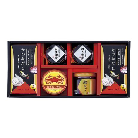 日本料理店 神谷 監修 海の恵詰合せ　3,240円