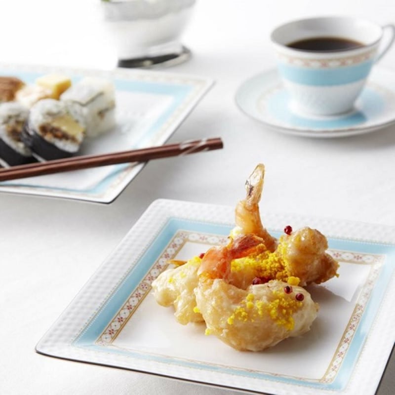 ノリタケ ハミングブルー ティー・コーヒー 碗皿 ペアセット 5,500円