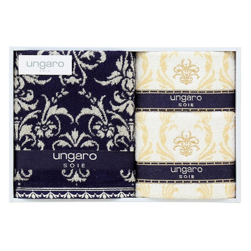 ウンガロ ソワ Uサファイア タオルセット 5,500円 | 贈答品のまつや