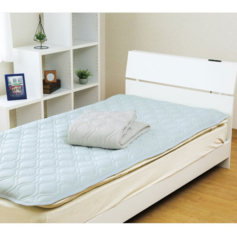 インベル敷きパット グランフランセヌーベル クール接触冷感敷パッド (ミント) 5,500円