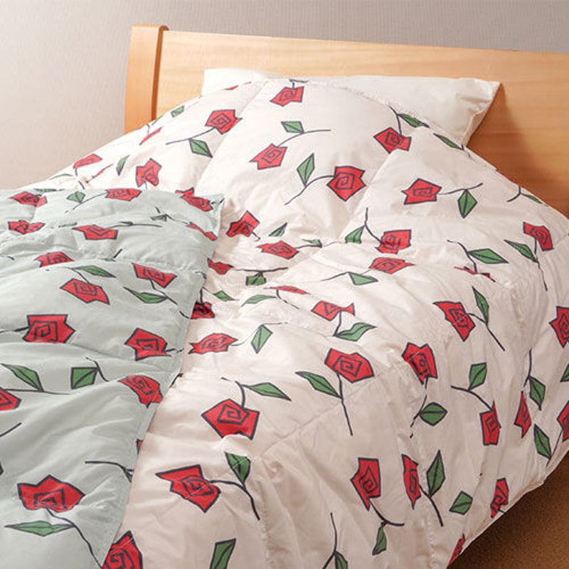 日本製【シビラ】羽毛布団 150×210 リブレ ピンク グレー 各1枚 2枚