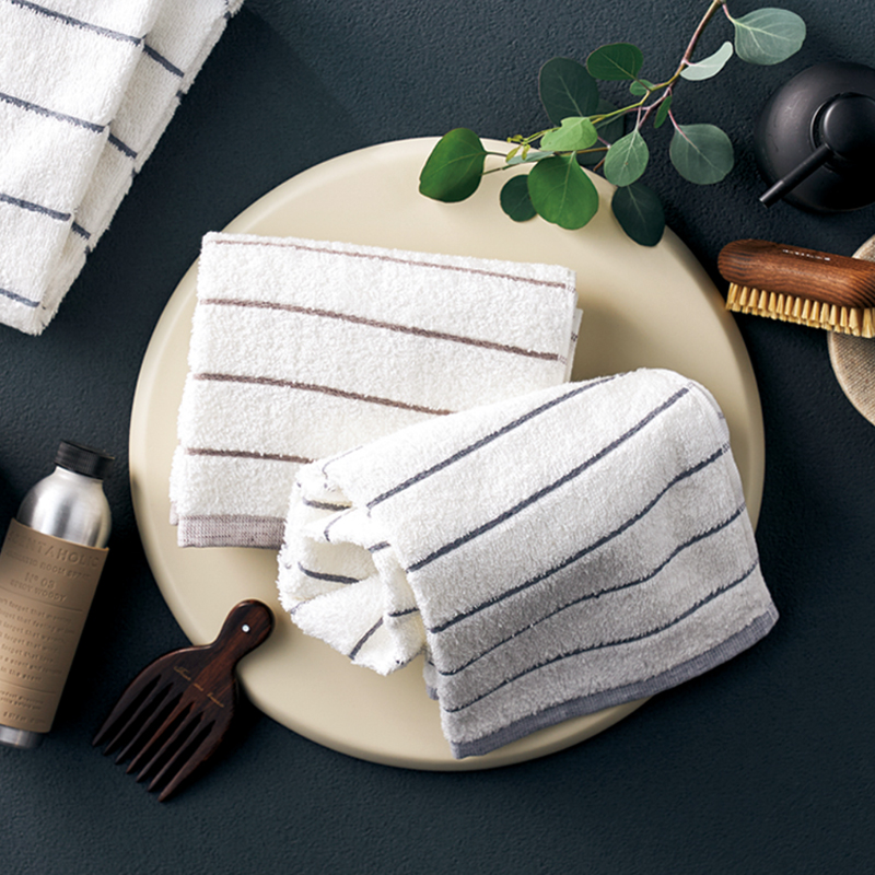 ナチュラルフェイスボーダー バスタオル 2,750円 | 贈答品のまつや