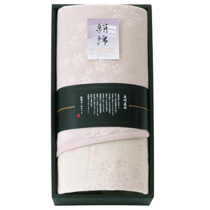 349 032N 泉州逸品 シルク混 五重織 ガーゼケット 16,500円 