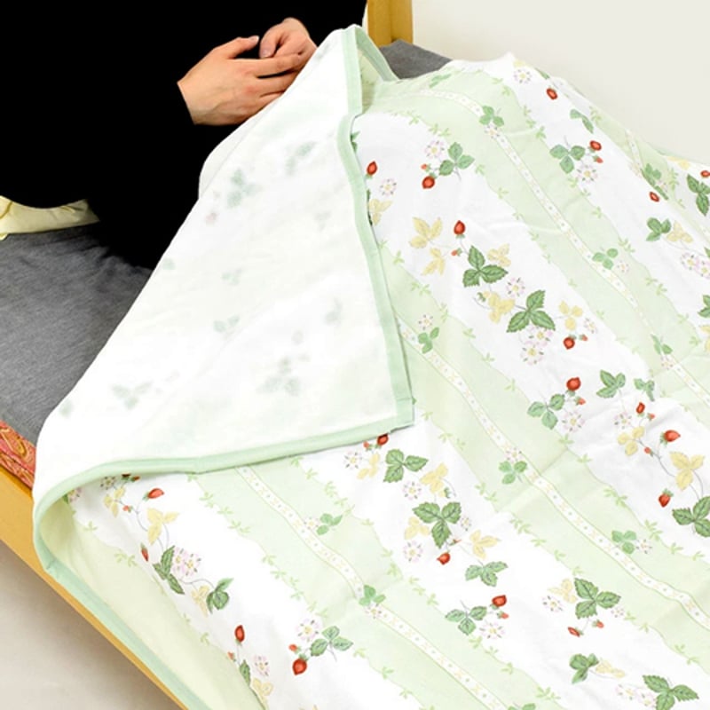 ウェッジウッド ワイルドストロベリー 綿毛布(毛羽部分)2P ウェッジウッド ワイルドストロベリー 綿毛布(毛羽部分)2P