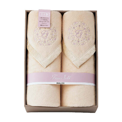 西川 シルクコットン リバーシブル毛布(毛羽部分) 2P 55,000円 | 贈答